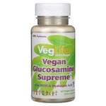 VegLife, Vegan Glucosamine Supreme, 60 веганских капсул