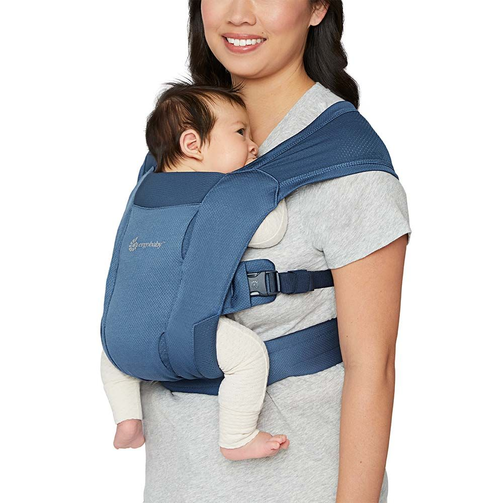 Ergobaby Embrace soft air mesh blue кенгуру-рюкзак