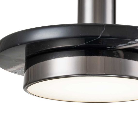 Подвесной светильник Escada 10260/1 LED*12W Black/Black marble