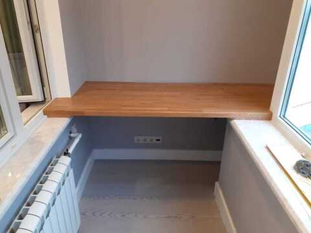 Подоконник из массива № 133