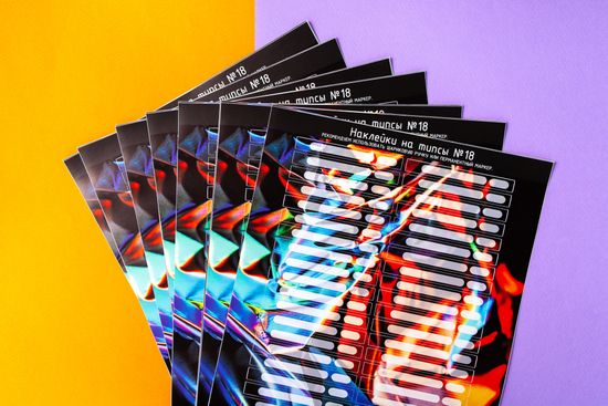 Наклейки на типсы №18