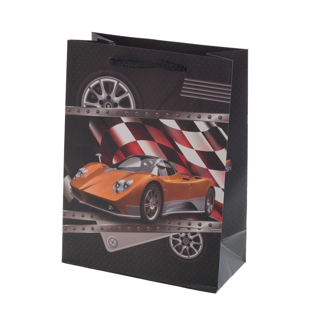 GAEM Пакет подарочный S (бумага 210г/м2, блок микс 12шт), L18 W8,5 H24 см, 4в.