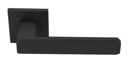 Ручка дверная MH-64-S6 FTG STEPS на квадратной розетке 6 мм