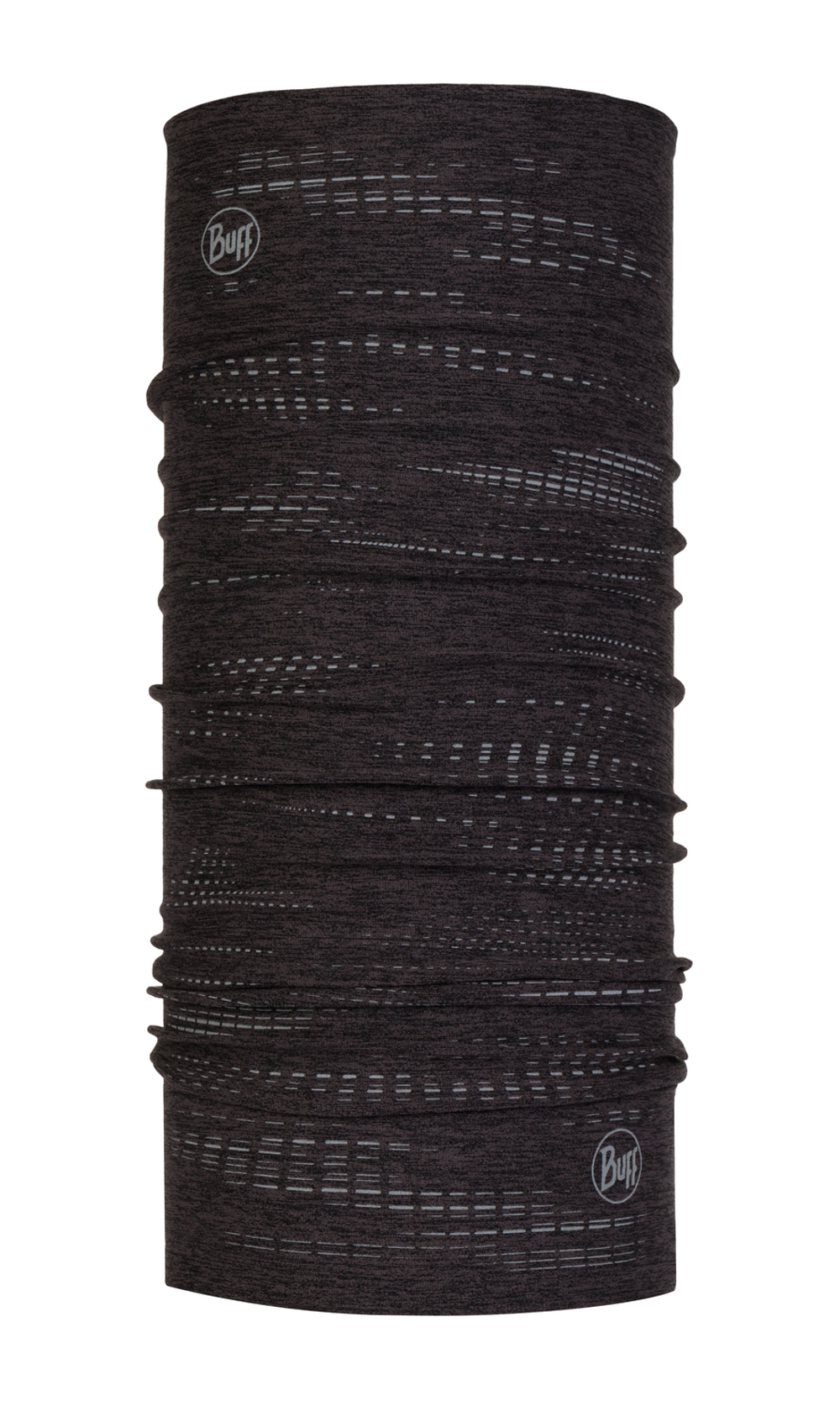 Многофункциональная светоотражающая бандана-труба Buff Dryflx R_Black