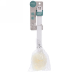 Мочалка массажная «Жемчуг» на пластиковой ручке, размер мочалки 36*11см