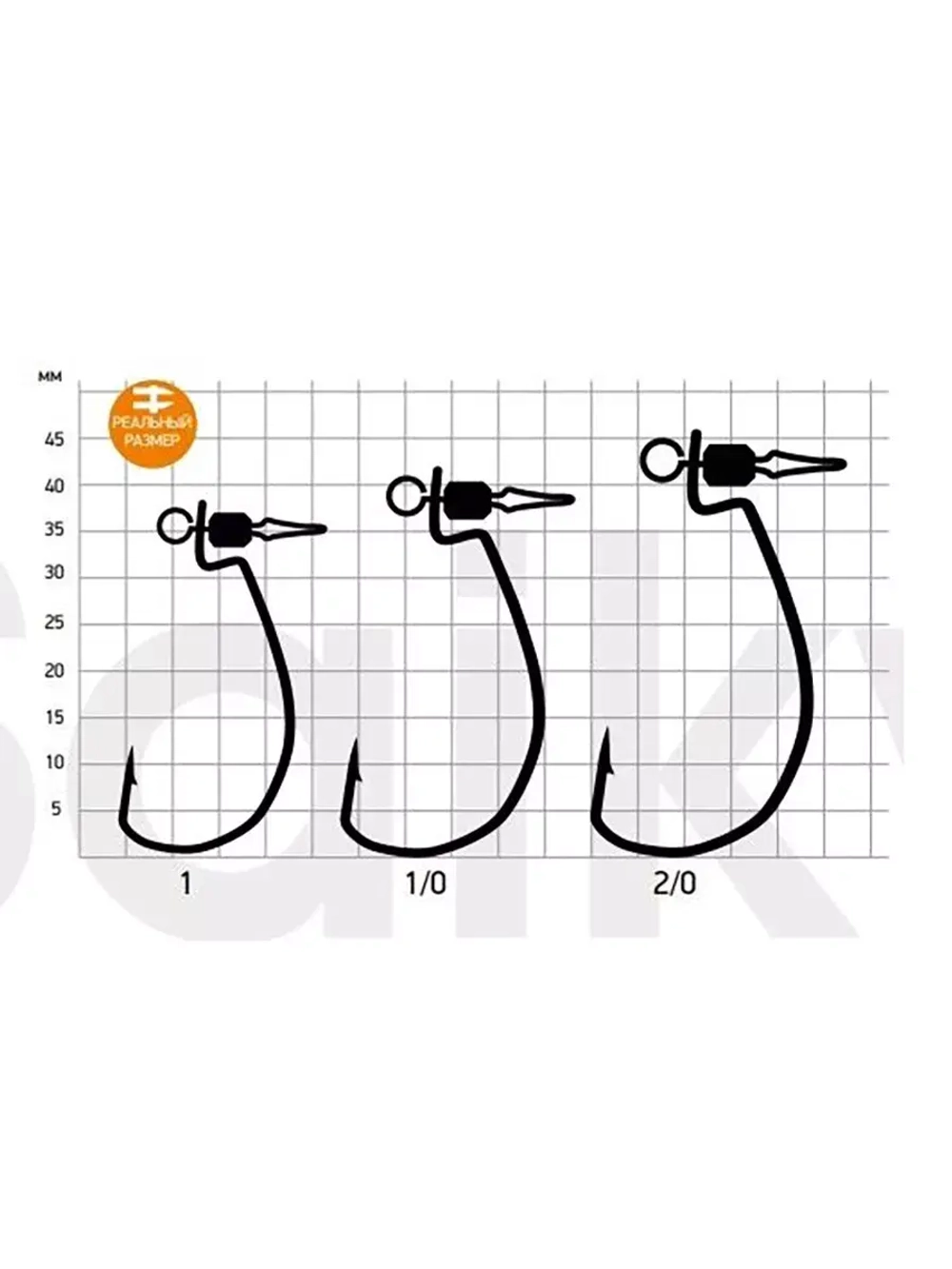 Крючки для рыбалки Saikyo BS-2330 Drop Shot BN