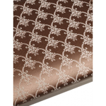 Банкетка "Римская" 350х800 дуб бежевый коричневая патина/жаккард кремовый РМ80/РБК80БК