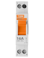 Модульный переключатель трехпозиционный МП-63 1P 16А TDM SQ0224-0003