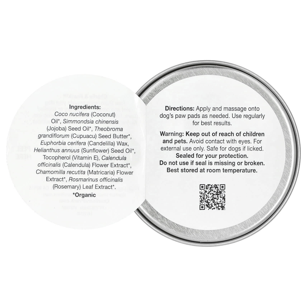 Charlie and Frank, Бальзам для лап собаки, 56,6 г (2 унции)