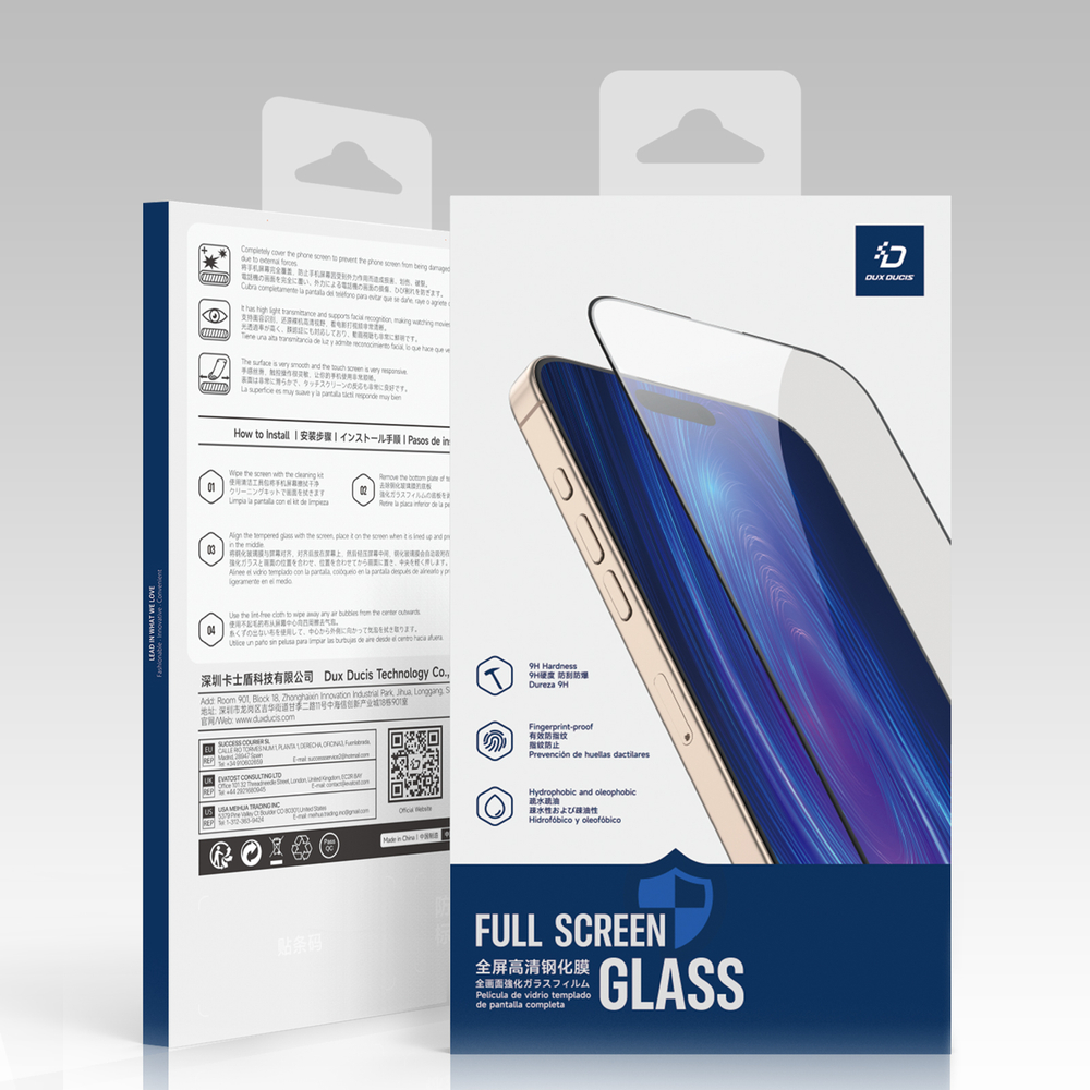 Закаленное стекло на экран для Xiaomi 17 и 17 Pro, серия 2.5D HD Screen Protector от Dux Ducis