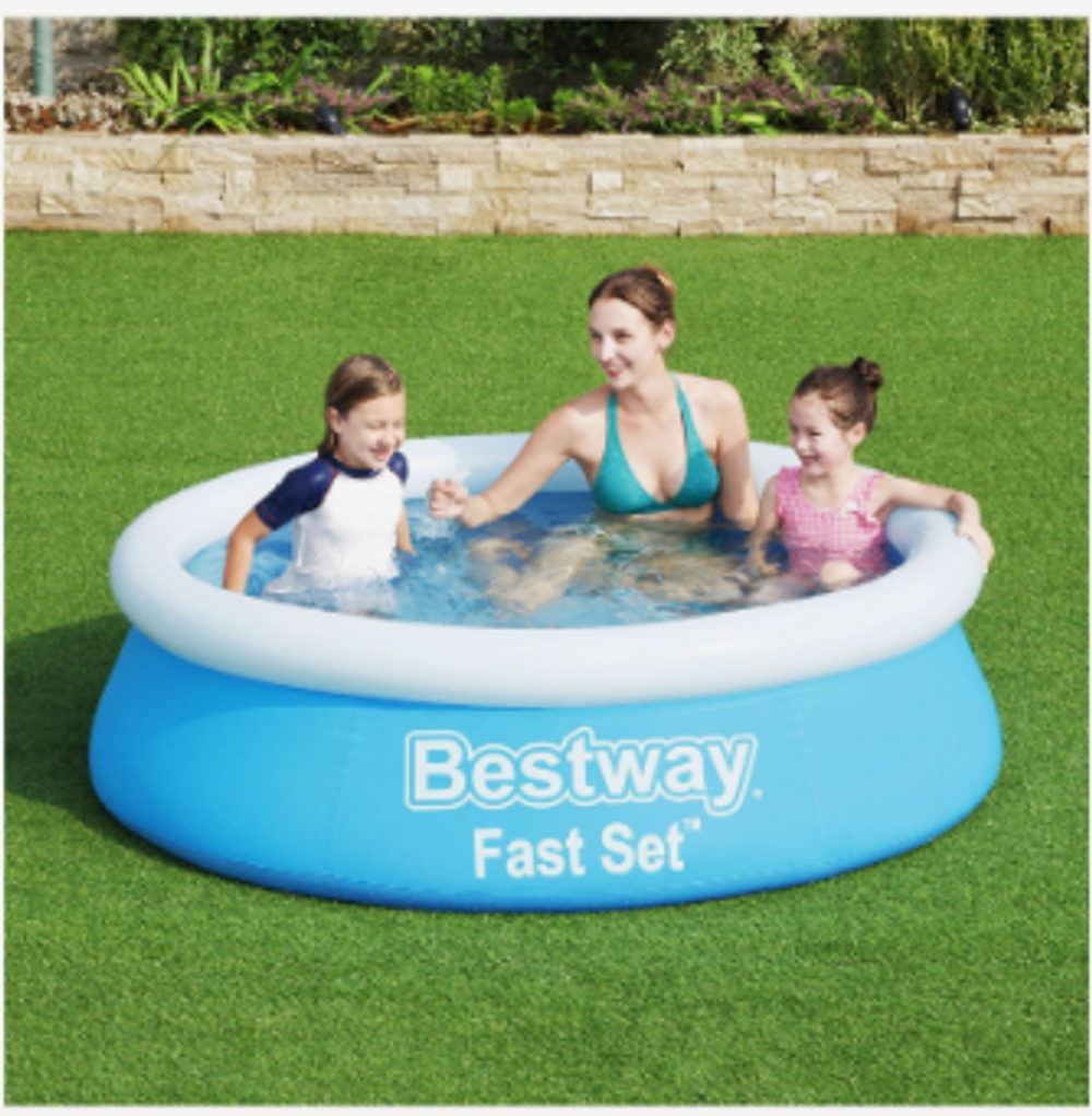 Бассейн надувной Bestway Fast Set, 183×51 см, круглый