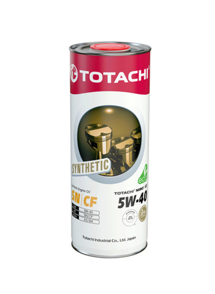 Масло моторное TOTACHI NIRO LV Synthetic SN/CF 5W-40 1л