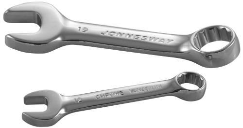 W53118 Ключ гаечный комбинированный короткий, 18 мм