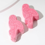 Бомбочка для ванны в форме фламинго с ароматом тропических фруктов - 75 гр.