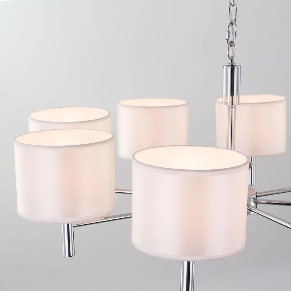 Citilux Аврора CL463180 Люстра с белыми абажурами