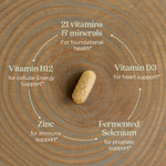 New Chapter, Мультивитамины для мужчин One Daily, 72 вегетарианские таблетки