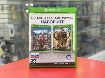 Xbox One/Series X Far Cry 4 + Far Cry Primal Double Pack Б/У (Полностью на русском языке)