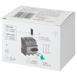 Выключатель-разъединитель ВНК-32-31130 ЭРА PRO mvr20-3-100E 3П 100А с установленной фронтальной рукояткой управления | Выключатели разъединители ВНК