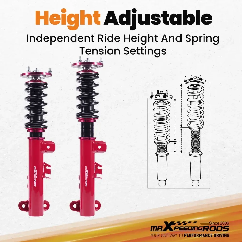 Coilovers Lowering Suspension Kit подходит для автомобилей BMW 3 series E36 92-98 E36 M3 92-97