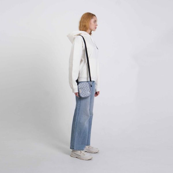 Сумка мессенджер Dissident DST Monogram Shoulder Bag Серая - фото 3