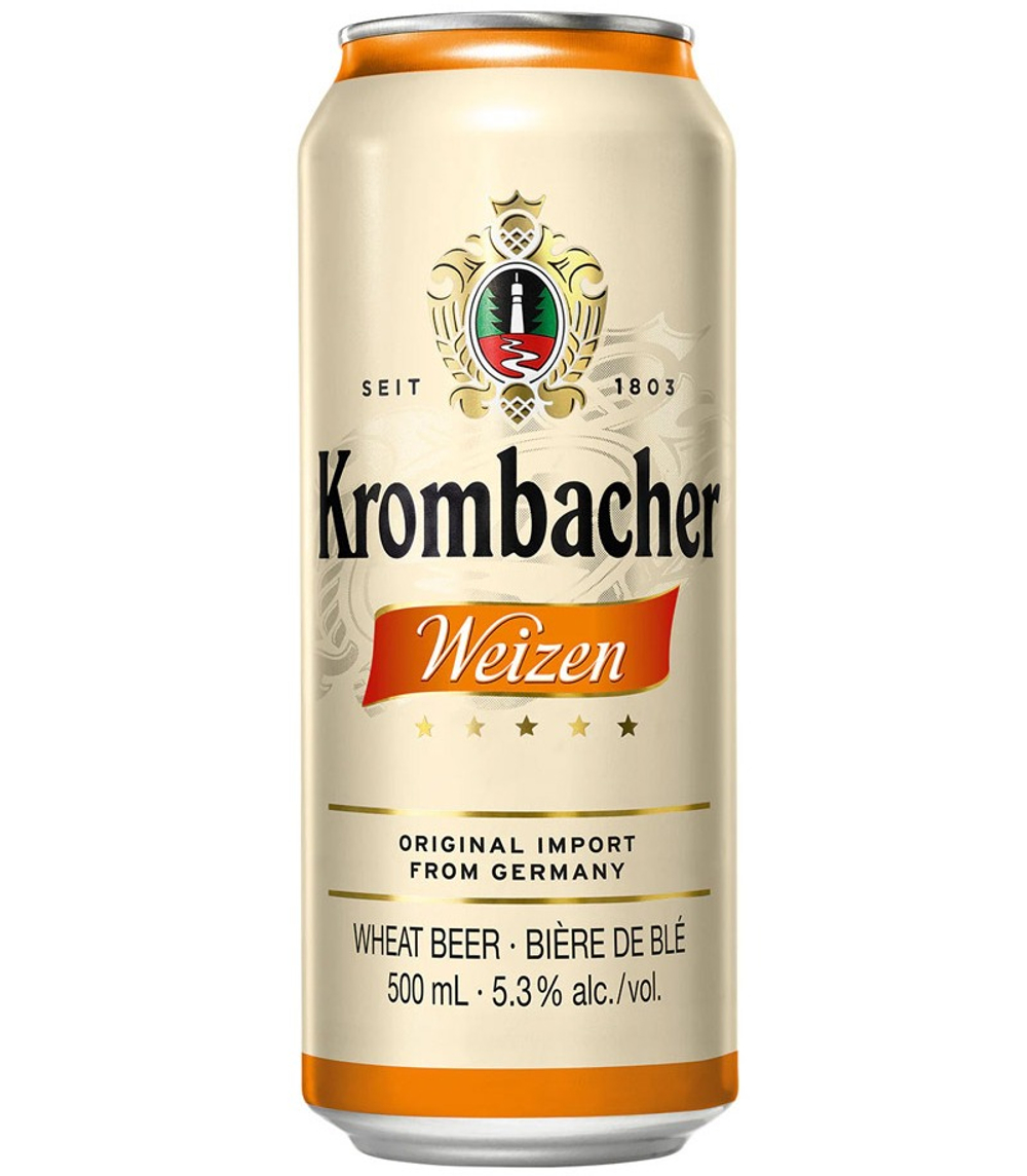 Пиво Krombacher Weizen 0,5 л. in can