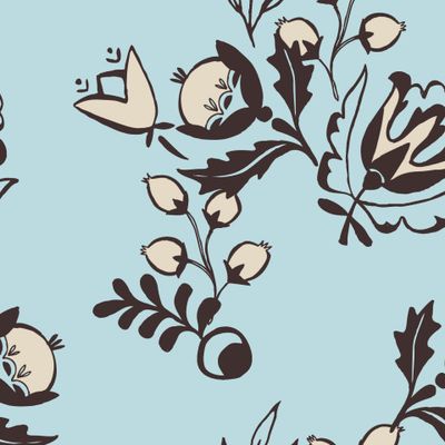 голубой шоколад