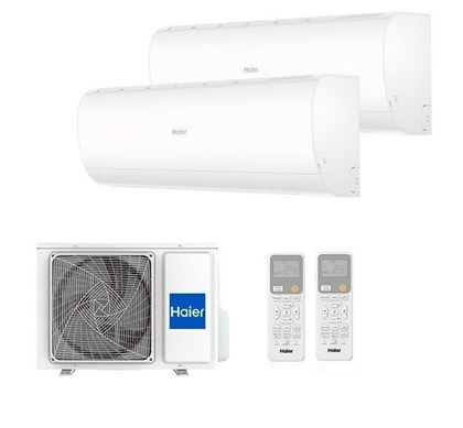 Мультисплит-система Haier на 2 комнаты (20+25 кв.м.) Coral