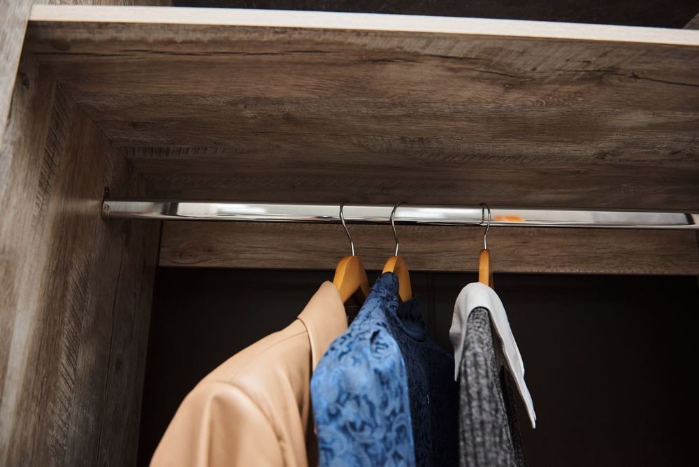 Коллекция Клео Шкаф 3х ст. Дуб Юкон/Ателье темное (Набор)