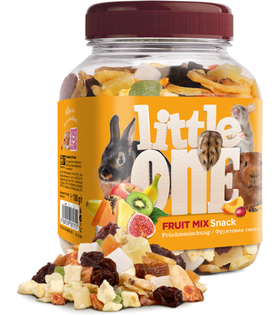 Литтл Уан Лакомство для грызунов Фруктовая смесь 200гр.