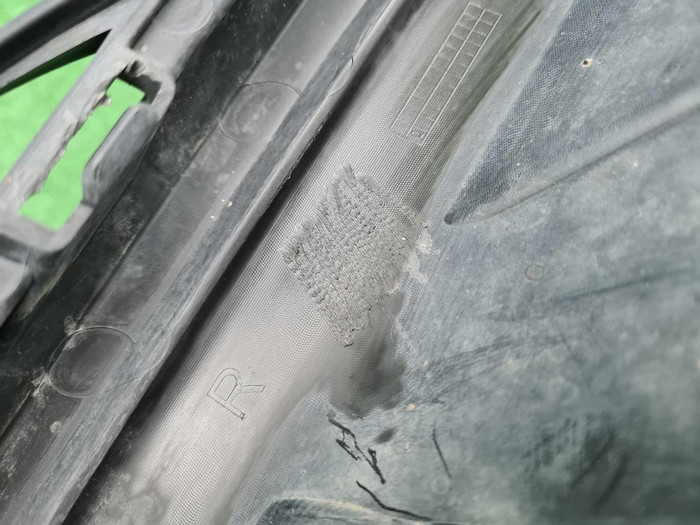 Решетка перед. бампера Mercedes G W463 (18-24) AMG