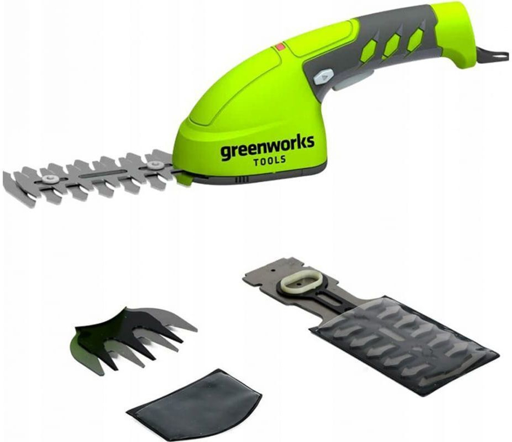 Ножницы аккумуляторные для травы и кустарников Greenworks G7,2HS