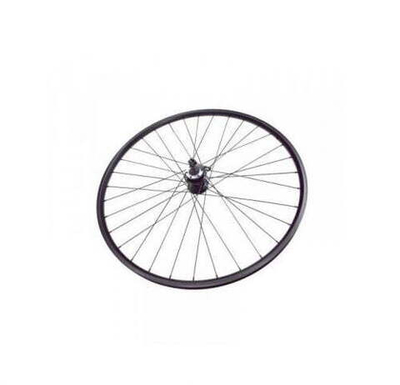 Колесо в сборе 20" заднее, алюминиевая втулка WZ-A208R дисковая (6 винтов) под трещётку 6/7 ск., дву