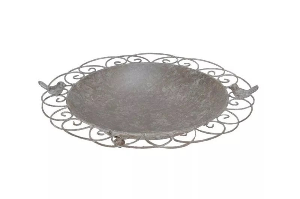 Птичья ванна "Грейс" 40х9см Металл