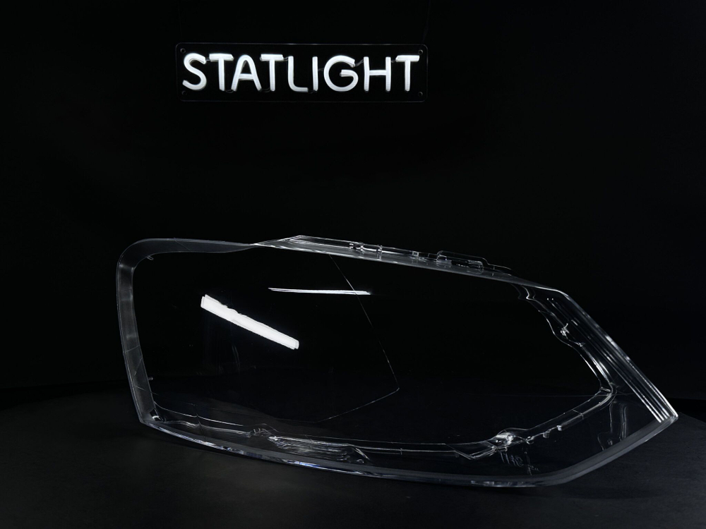 Правое стекло фары Volkswagen Polo 2008-2015