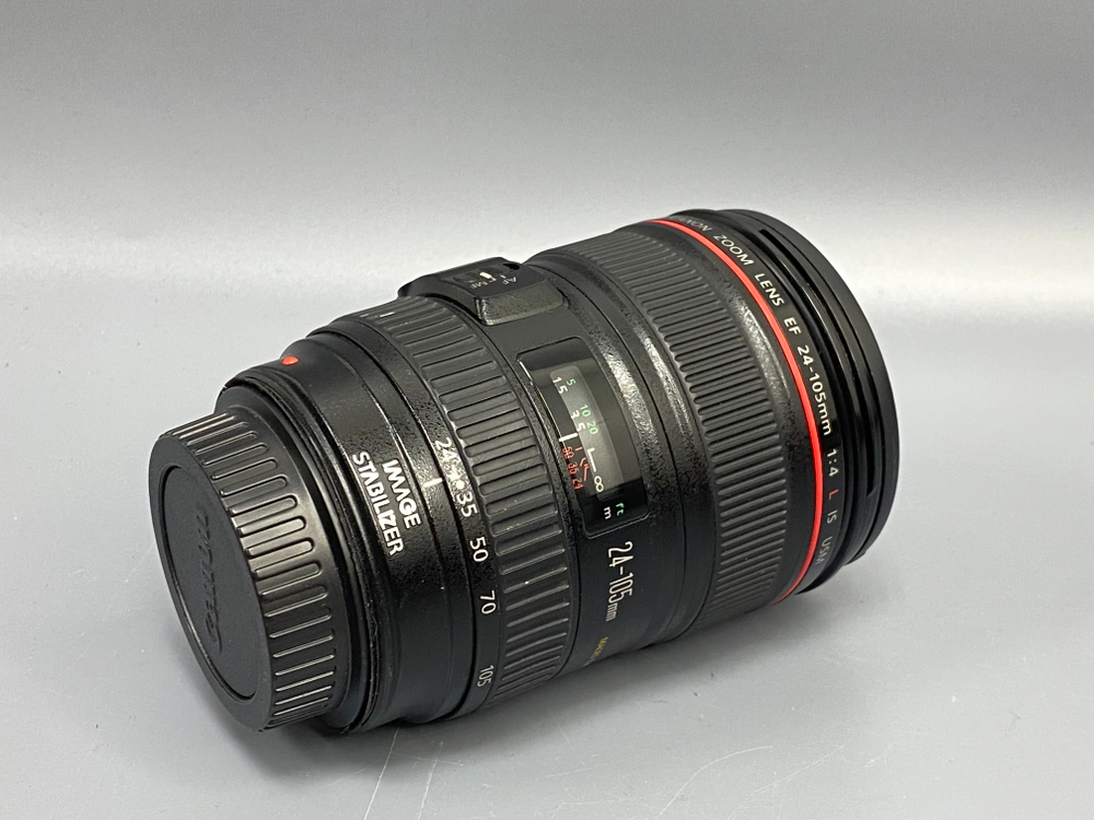 Canon 24-105mm 4L Царапина на линзе