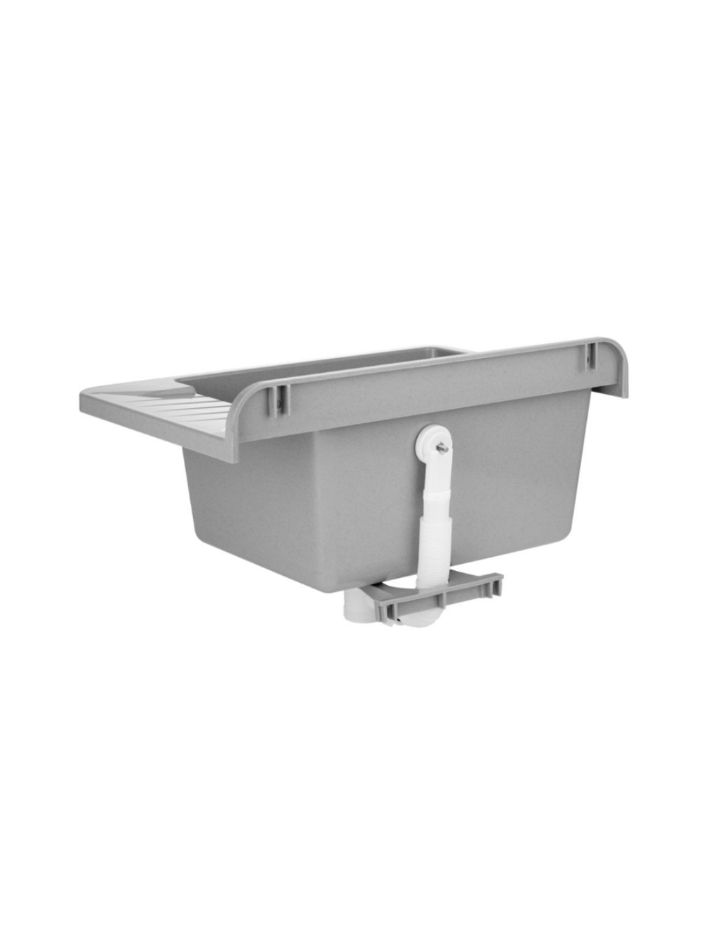 Пластиковая техническая раковина COMPACT GREY