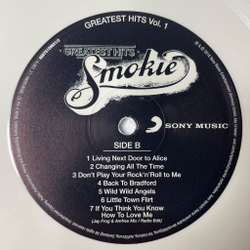 Винтажная виниловая пластинка LP Smokie Greatest Hits Vol.1 and Vol.2 (Germany 2016) (Белый Винил) Stumblin' In