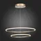 ST604.243.56 Светильник подвесной ST-Luce Золотистый/Белый LED 1*56W 4000K Подвесные светильники