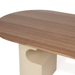 Обеденный стол Rome 200x100 см, шпон ореха