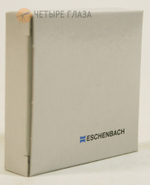 Лупа складная двояковыпуклая Eschenbach Classic 3,5x, 50 мм, красный чехол (квадратный)
