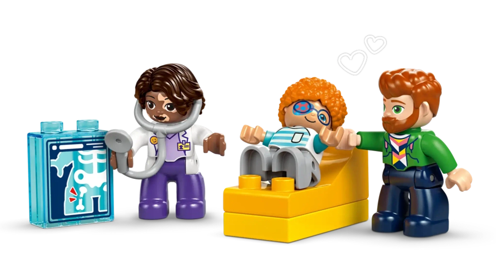 Конструктор LEGO Duplo 10449 Первый раз: Визит к врачу