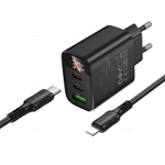Зарядное устройство на Lightning Borofone PD30W (2C1A) BA98A (black)