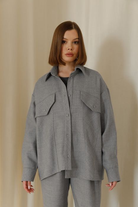 РУБАШКА ВИНСЕ СЕРЫЙ