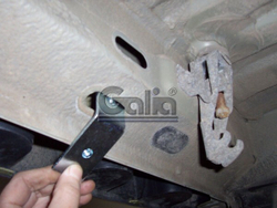 Фаркоп оцинкованный Galia R081A для Renault Kangoo 1998-2010(паспорт и сертификат в комплекте)(без электрики)