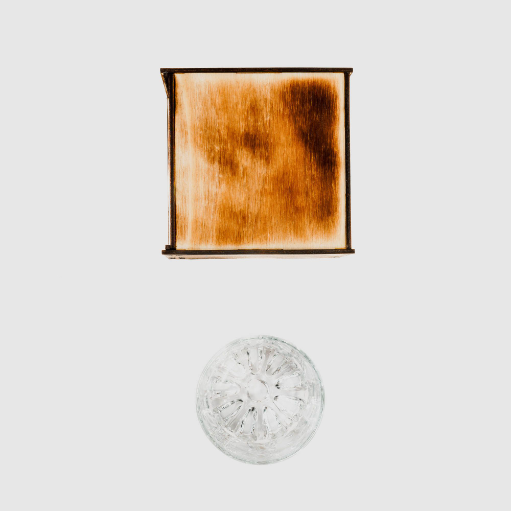 Стакан для виски "Шальной император" в подарочной коробке