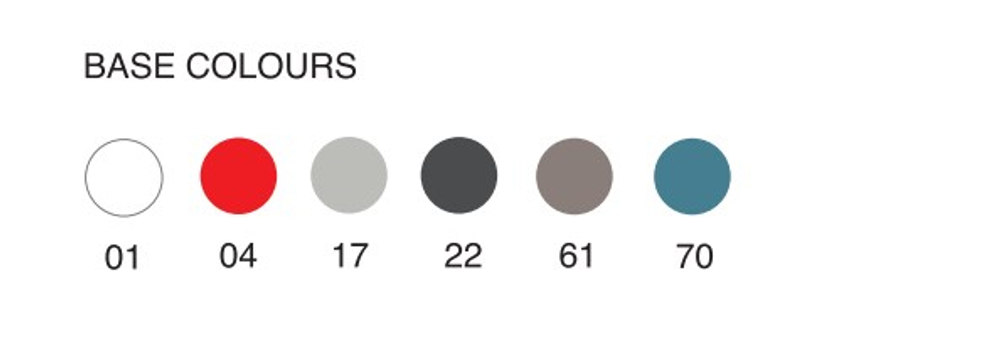 Стул барный пластиковый с обивкой Papatya Joy-S Bar Soft 75, светло-серый