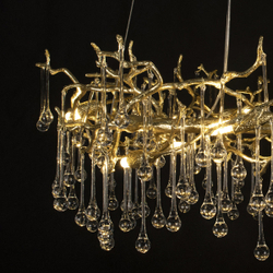 10068/800 GD Подвесная люстра LOFT IT Bijout