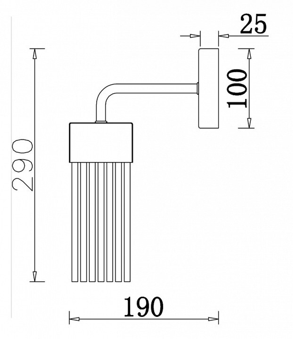 Бра Freya FR5050WL-01N