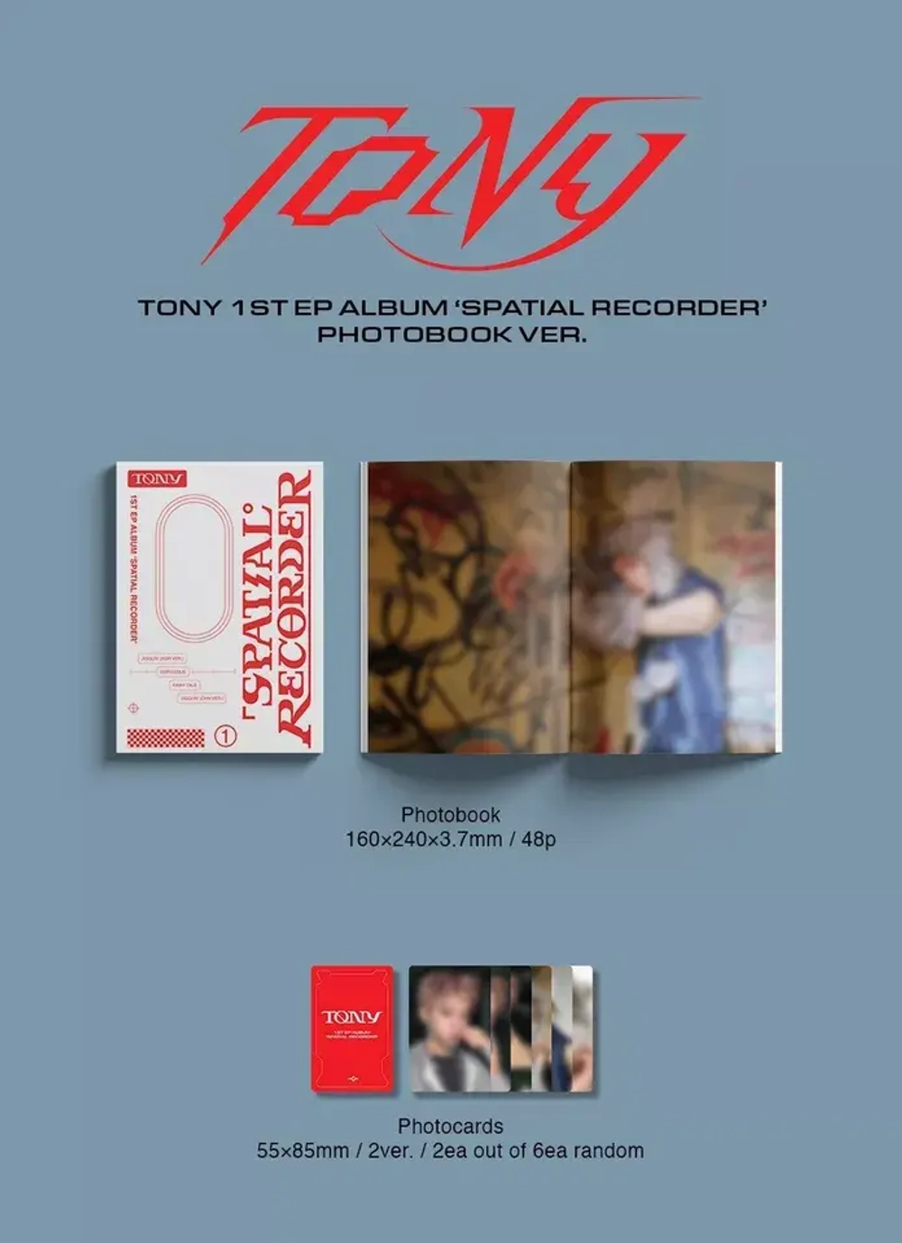 TONY - Spatial Recorder [Photobook ver.]