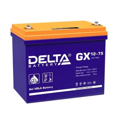 Аккумуляторная батарея Delta GX 12-75